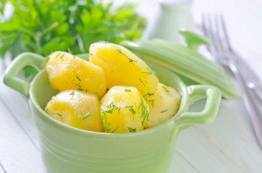 haşlanmış patates