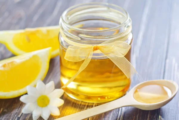 Miel y limón — Foto de Stock