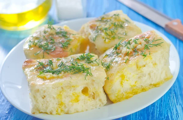 Buns in a plate — Stock Photo, Image