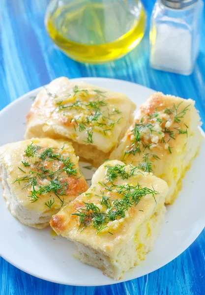 Buns in a plate — Stock Photo, Image