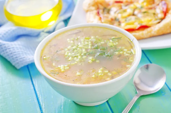 Frische Suppe — Stockfoto