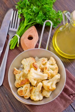 Kızarmış couliflowers