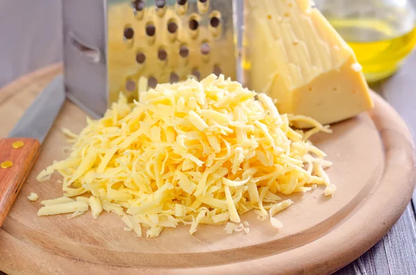 Grated cheese — Stock Photo, Image