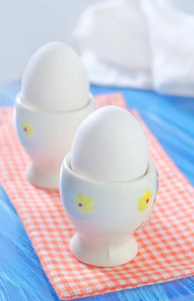 Boiled eggs — Stock Photo, Image