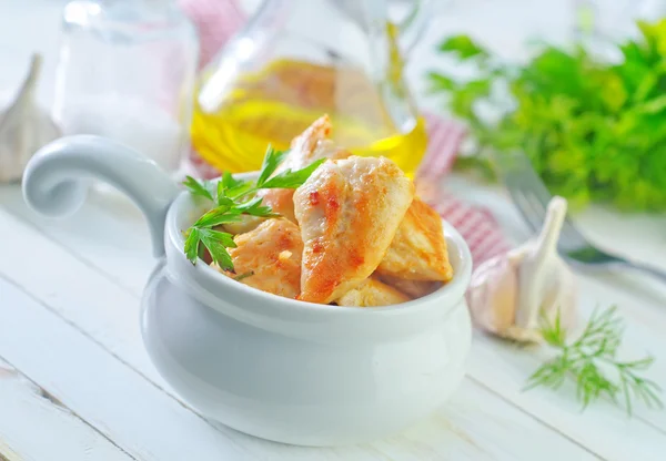 Carne frita — Fotografia de Stock