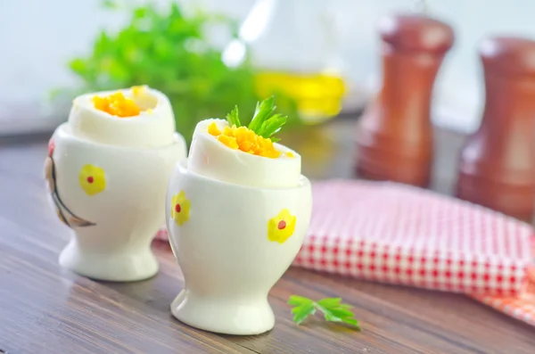 Boiled eggs — Stock Photo, Image