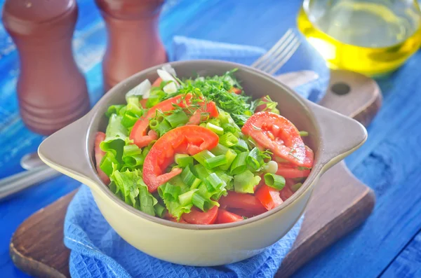 Salade in een kom — Stockfoto