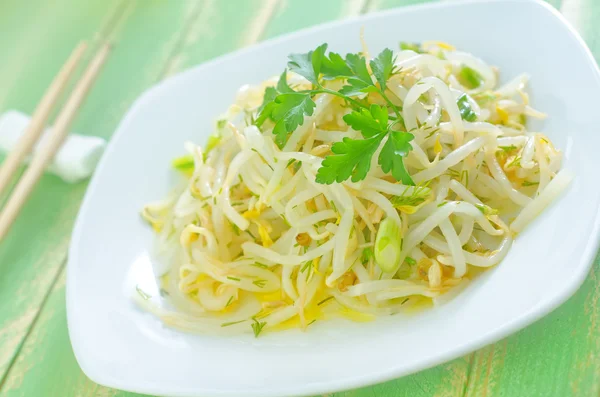 Salad with sprouts — Stock Photo, Image