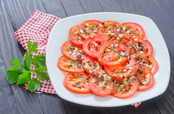 Tomato with spice — Stock Photo, Image