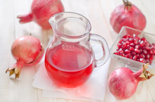 Pomegranate juice — Stock Photo, Image