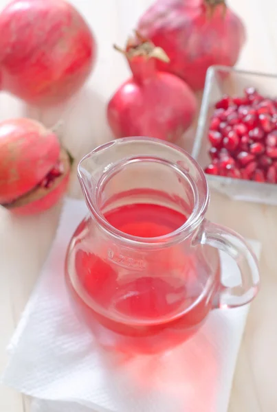 Pomegranate juice — Stock Photo, Image