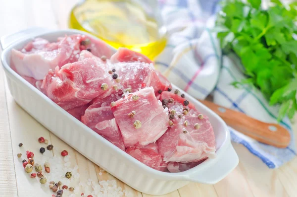 Rohes Fleisch — Stockfoto