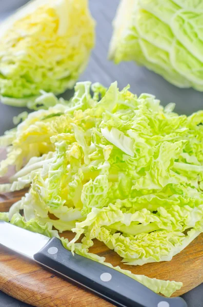 Savoy cabbage — Stock Photo, Image