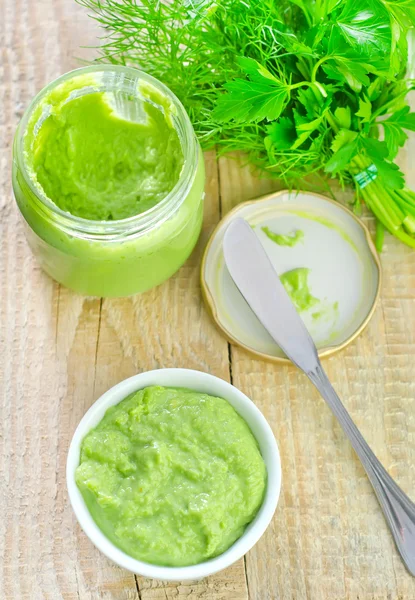 Wasabi in a bowl — Stock Photo, Image