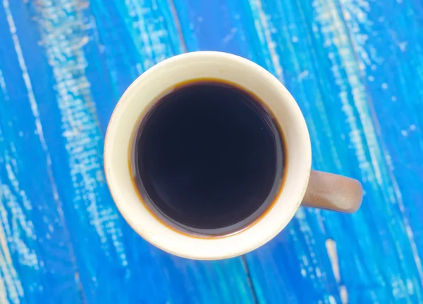 Koffie in een kopje — Stockfoto