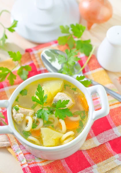 Fresh soup — Stock Photo, Image