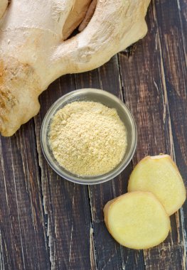 bir kase içinde zencefil