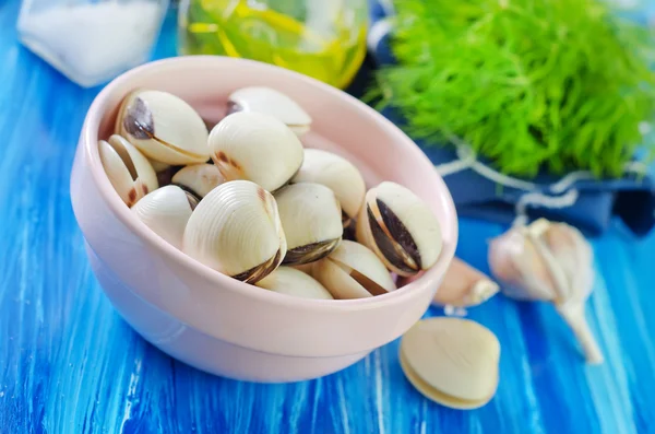 Frutos do mar em uma tigela — Fotografia de Stock