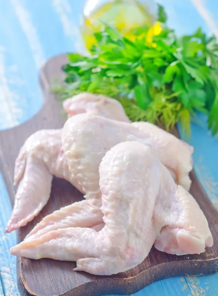 Raw chicken wings — Stock Photo, Image