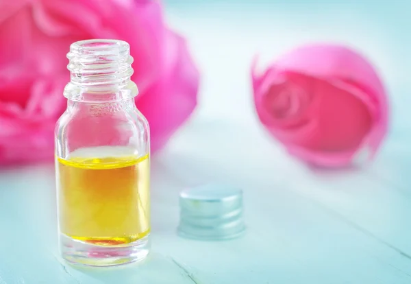 Aroma oil in bottle — Stock Photo, Image