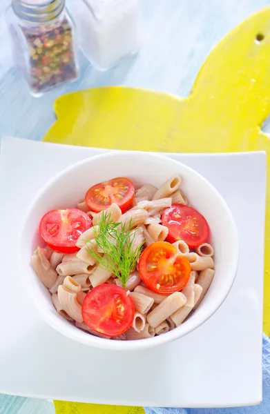 Pasta with tomato — Stock Photo, Image