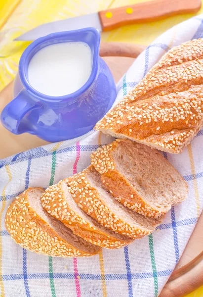 Pane affettato — Foto Stock