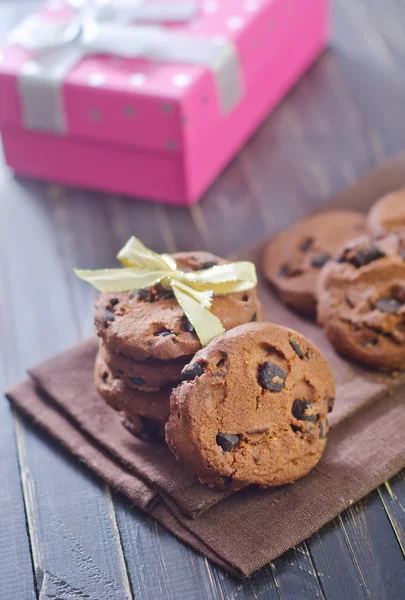 Biscotti su un tavolo — Foto Stock