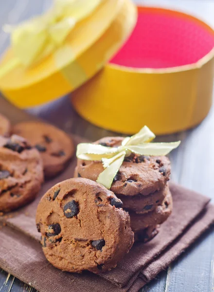 Biscotti su un tavolo — Foto Stock