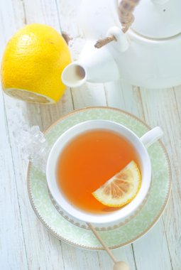 Limonlu çay