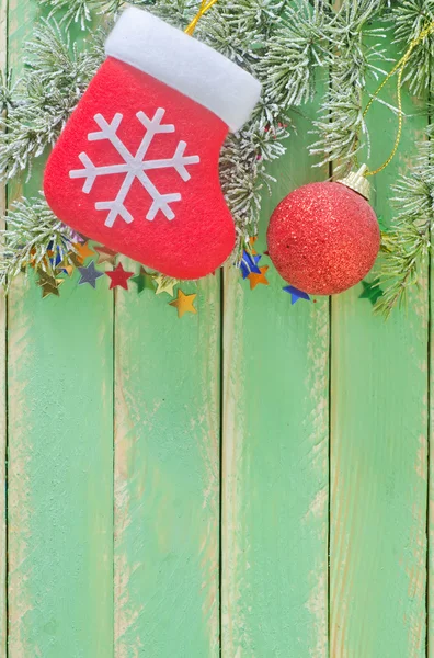 Weihnachtsstiefel — Stockfoto