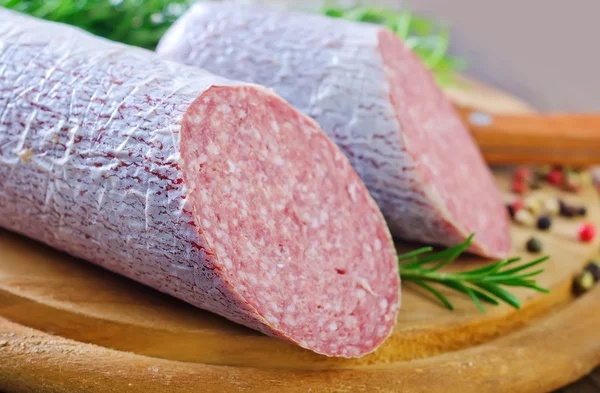 Salami — Stock Photo, Image