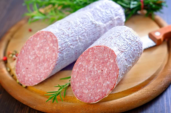 Salame — Foto Stock