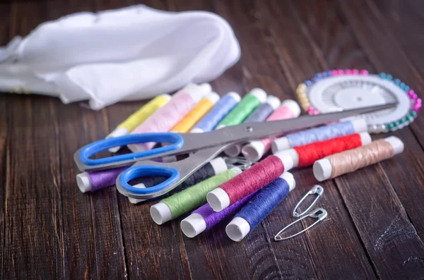 Sewing accessories — Stock Photo, Image