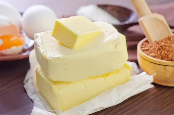 Ingredients for brownie — Stock Photo, Image