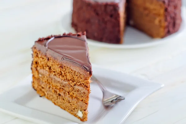 Schokoladenkuchen — Stockfoto