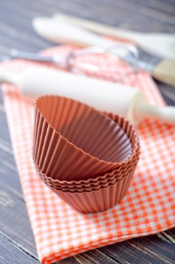 boş Muffin Kekler