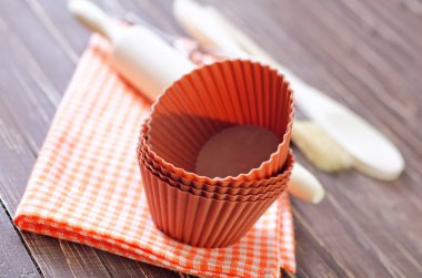 boş Muffin Kekler