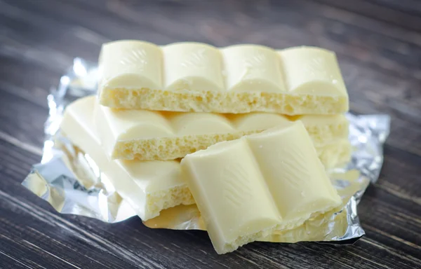 White chocolate — Stock Photo, Image