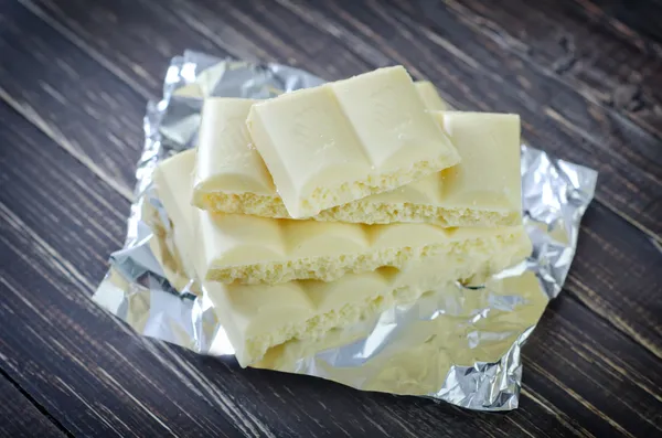 White chocolate — Stock Photo, Image