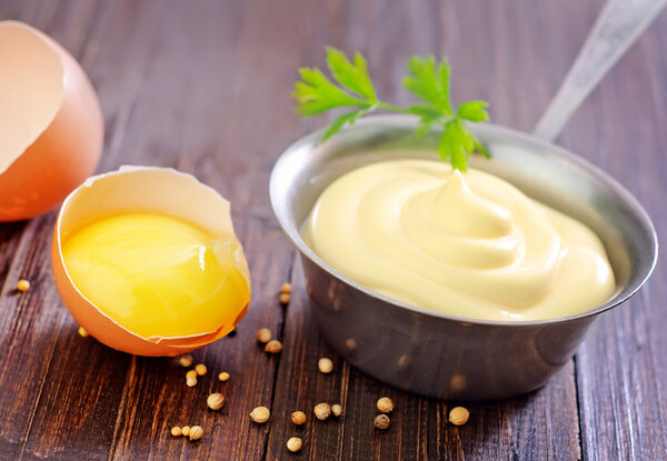 Майонез в ложке
