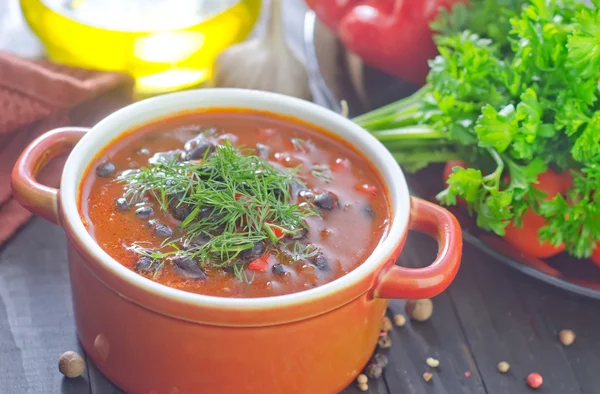 Fresh soup — Stock Image Fresh soup Stock Picture