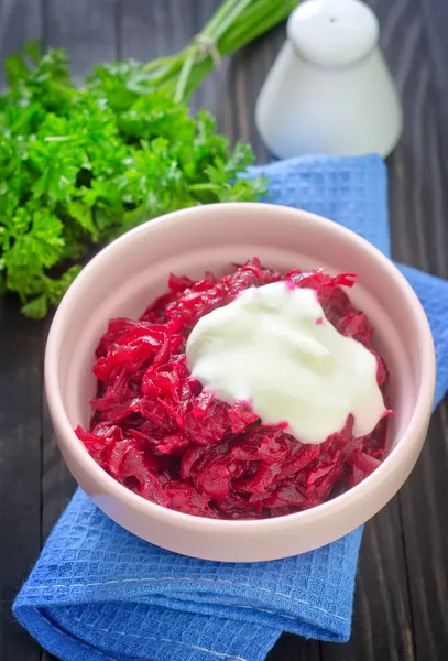 Beet salad — Stock Photo, Image