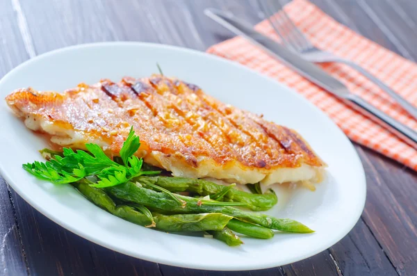 Gebratener Fisch — Stockfoto