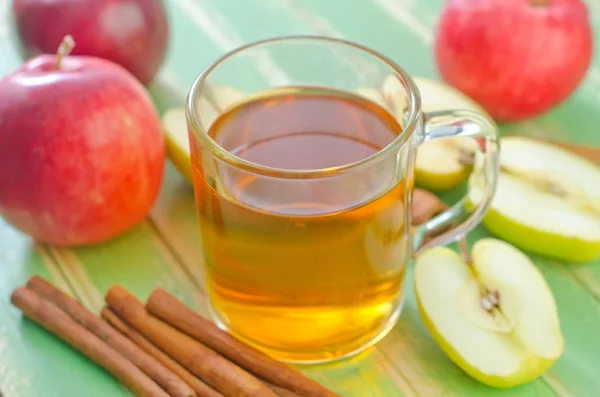 Jugo de manzana — Foto de Stock