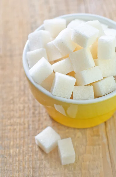 Sugar in a bowl — Stock Photo, Image