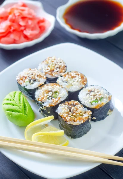 Sushi fresco — Foto Stock