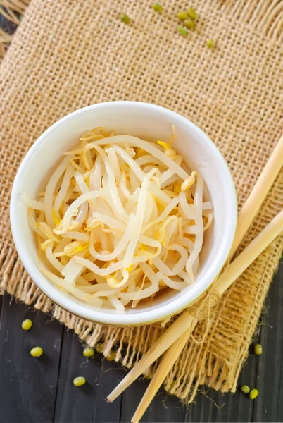 Sprouts in a bowl — Stock Photo, Image