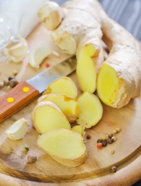 zencefil ve diğer baharatlar