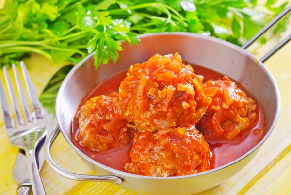 Meat ball — Stock Photo, Image