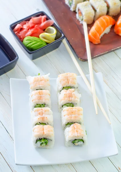 Verse sushi — Stockfoto